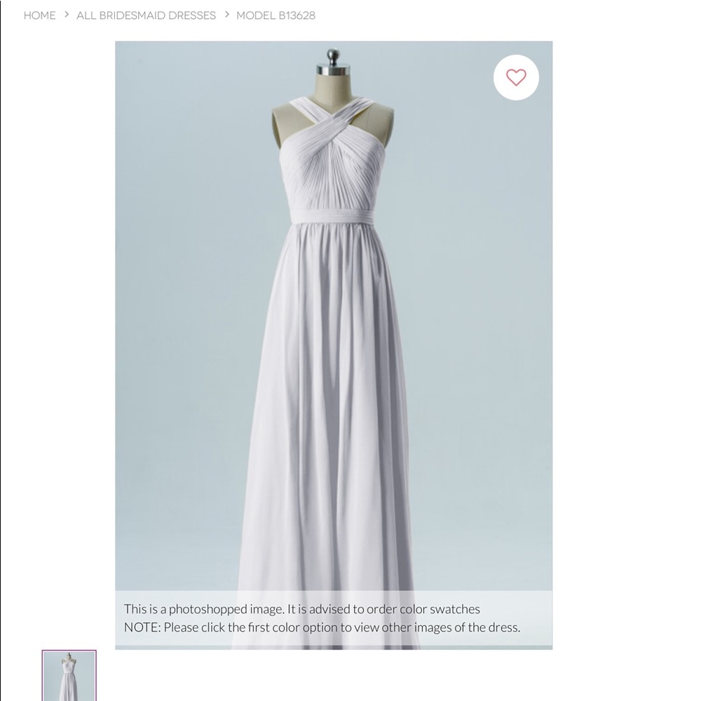 Storm Grey Bridesmaid/Prom dress
